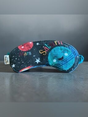 Outer Space Planet Saturn Theme Sleep Mask for Kids
